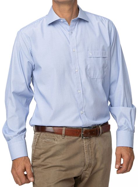 Camisa de Vestir con Print-0