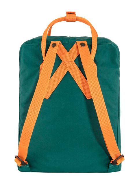 Mochila Kanken Classic Artic Green-Spicy Orange-1
