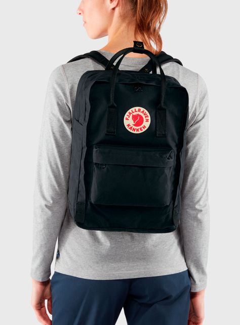 Mochila Kanken Laptop 15 Black-1