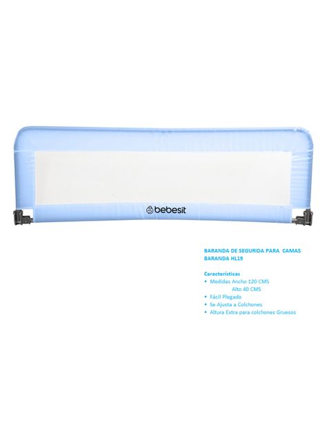 Baranda de Seguridad Cama Azul Bebesit-2
