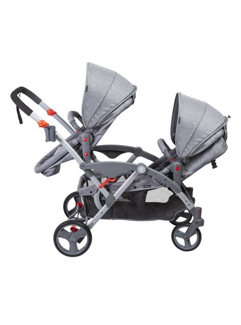 Coche Duo LX Gris Bebesit-3