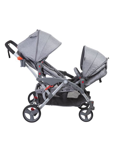 Coche Duo LX Gris Bebesit-2