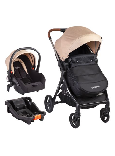 Coche Travel System Mars LX Beige Bebesit-1