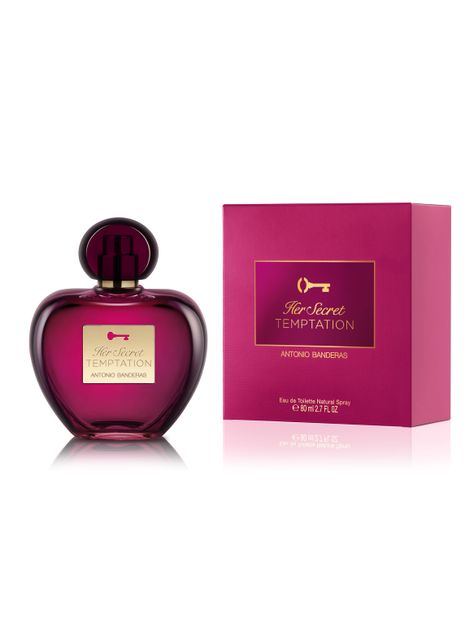 Perfume Her Secret Temptation Banderas EDT Mujer 80 ml-1