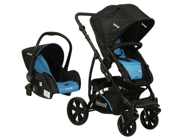 Coche Travel System Explorer Negro Bebesit-0