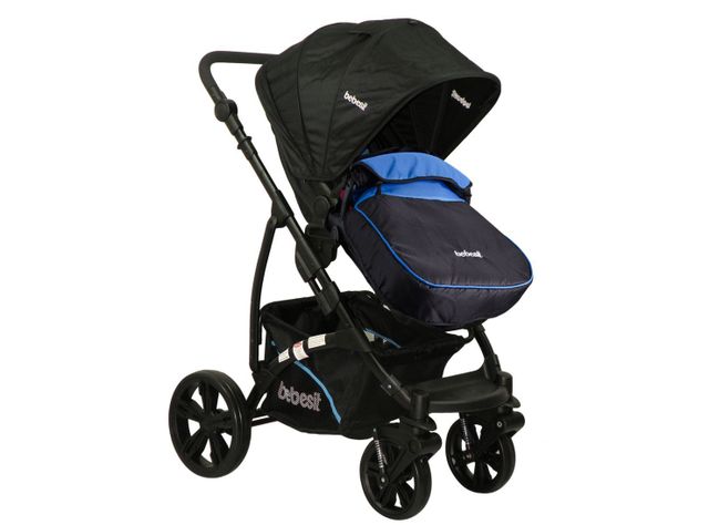 Coche Travel System Explorer Negro Bebesit-1