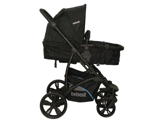 Coche Travel System Explorer Negro Bebesit-2