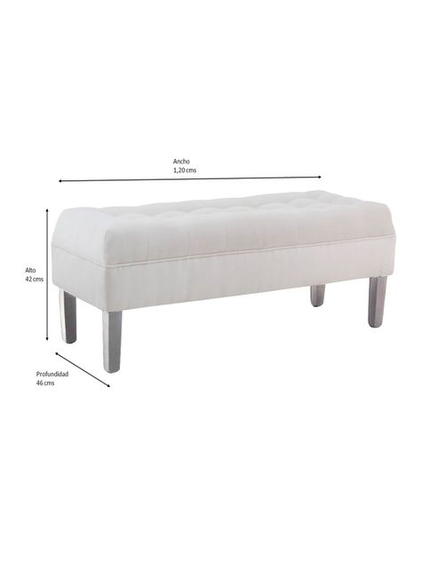 Banqueta Wood Felpa-1