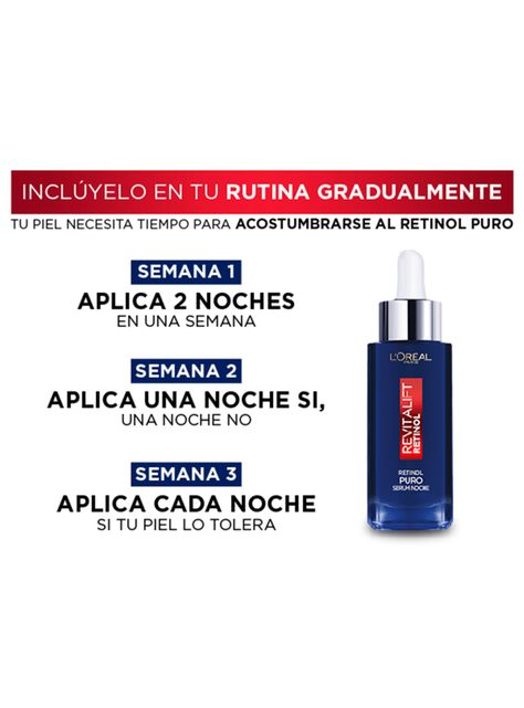 Sérum Noche Retinol Puro Revitalift 30ml-4