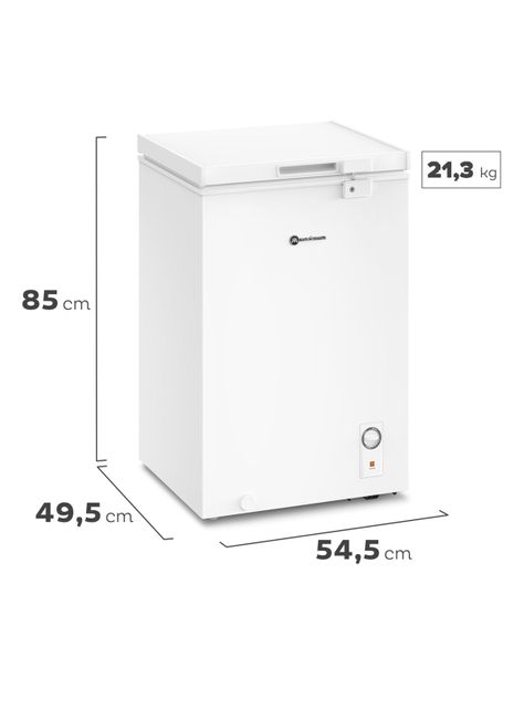 Freezer Horizontal Dual Frío Directo 99 Litros M100D-1