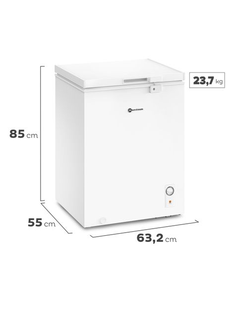 Freezer Horizontal Dual Frío Directo 142 Litros M150D-1