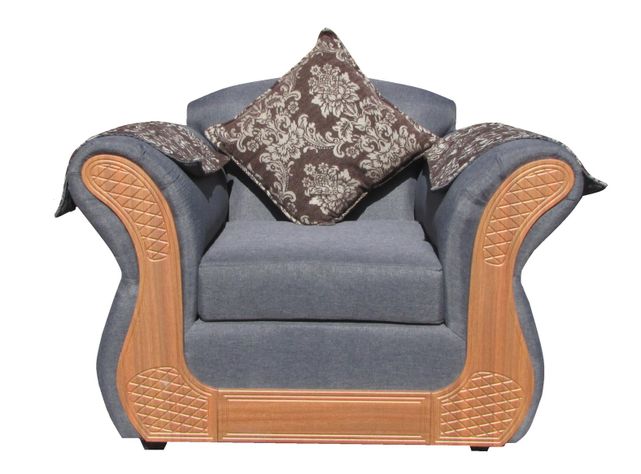Juego Living Irlanda Miel: Sofá 2C + 2 Sillones 1C Chenille-2