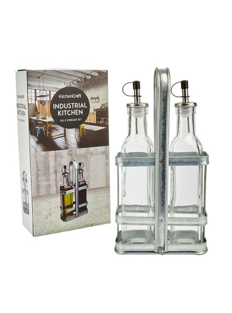 Set Kitchen Craft Alcúzas Aceite y Vinagre Industrial-2