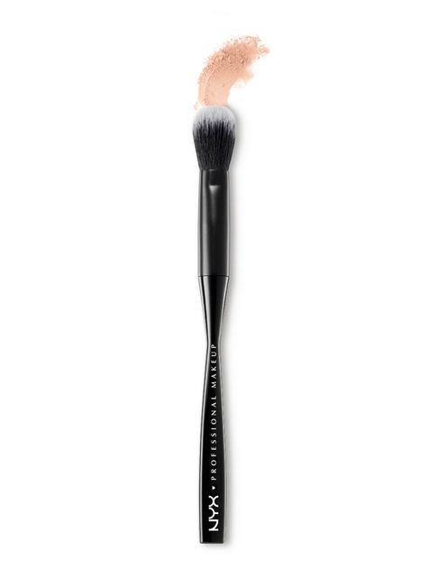 Brocha Nyx Professional Makeup Rostro Pro Duo Fiber Setting-2