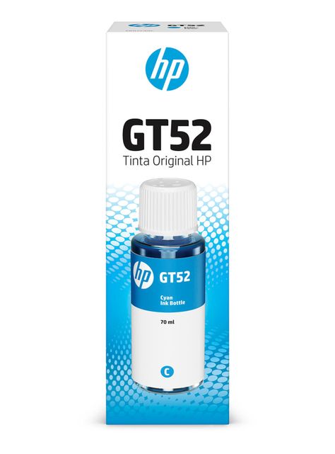 Botella Tinta HP GT52 Cyan Original-2