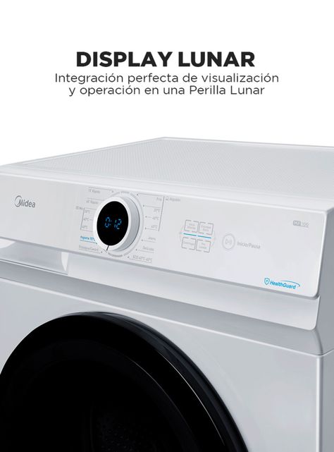 Lavadora Carga Frontal 8 Kg MF100W80/W Blanca-3