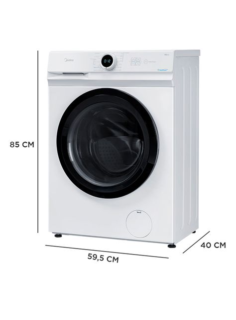 Lavadora Carga Frontal 8 Kg MF100W80/W Blanca-1