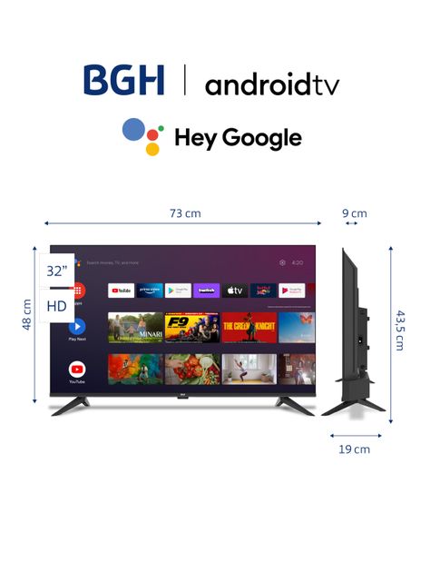 LED Android Smart TV 32" HD B3223K5AIC-6