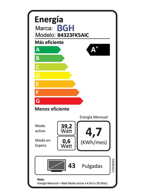 LED Android Smart TV 43" FHD B4323FK5AIC-7