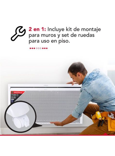 Estufa Panel Electrico Thor IRP 1500 Wifi-2