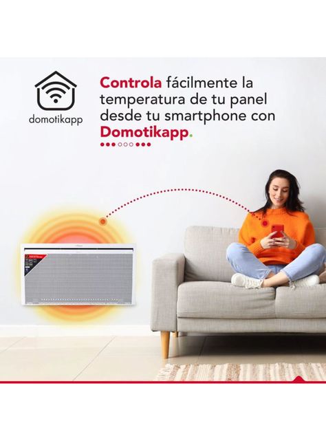 Estufa Panel Electrico Thor IRP 1500 Wifi-3