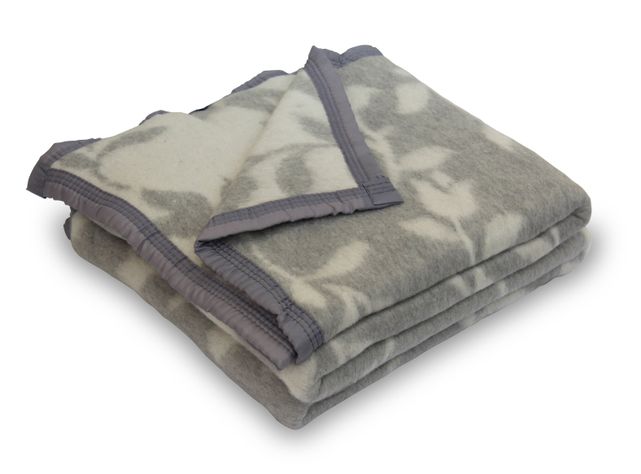 Frazada King Jacquard Gris-0