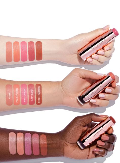 Rubor Anastasia Beverly Hills Stick Blush Peach Caramel-3