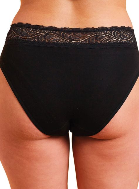 Calzón Menstrual High Waist Flujo Moderado-3