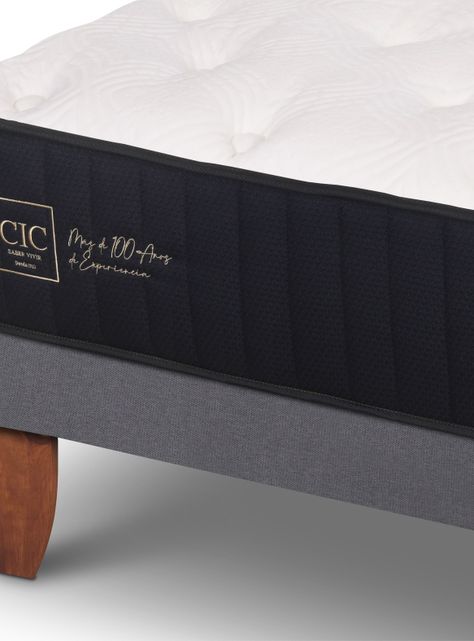 Cama Europea Premium 1.05 x 2 Dublin Caramelo + Set Muebles-3
