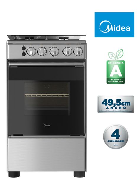 Cocina a Gas Licuado 4 Quemadores Pro Cook 200 MCG-4QSG20NS-2