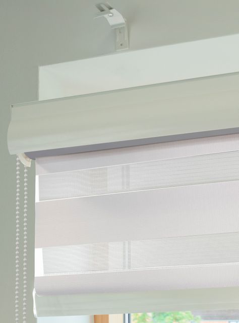 Cortina Roller Dúo Blackout 120x250 cm Blanco-4