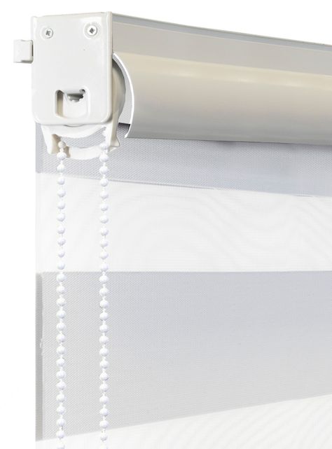 Cortina Roller Dúo Blackout 120x250 cm Blanco-1