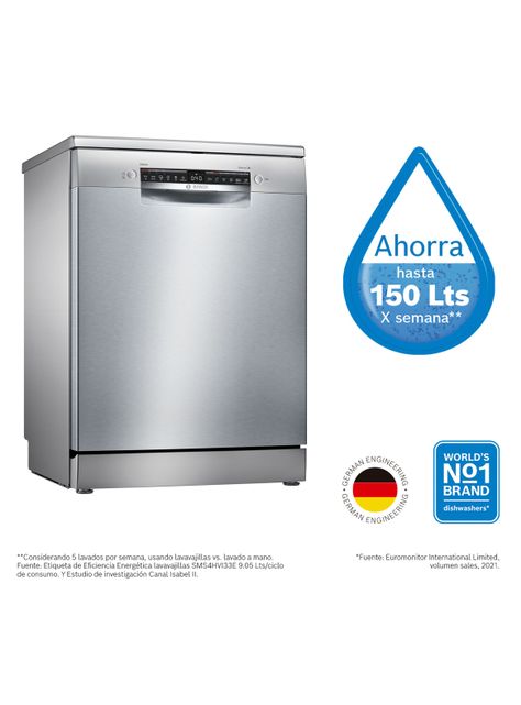 Lavavajillas Silence 13 Cubiertos Inox 60 cm SMS4HVI33E-1