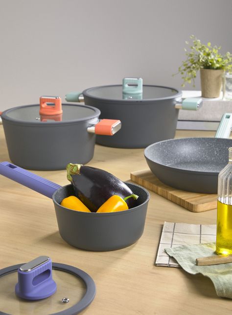 Batería de Cocina 7 Piezas Essential-5