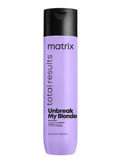 Shampoo Sin Sulfatos Fortalecedor Cabello Rubio Decolorado Unbreak My Blonde 300ml-0