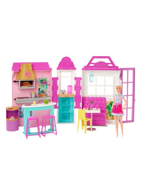 Barbie Estate Restaurante con Muñeca-0