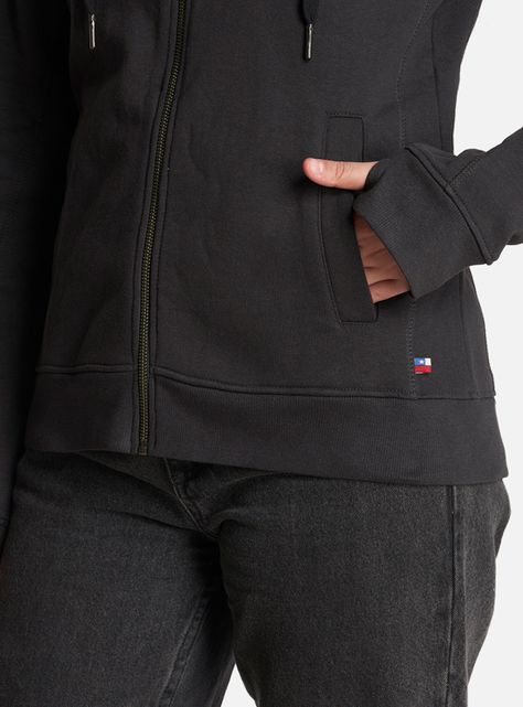Polerón Logo Ninja Full Zip con Capucha-3