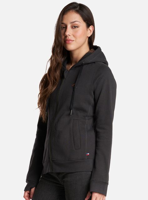 Polerón Logo Ninja Full Zip con Capucha-0