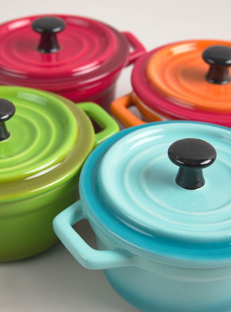 Set de 4 Ollas Cerámica 13 cm-2