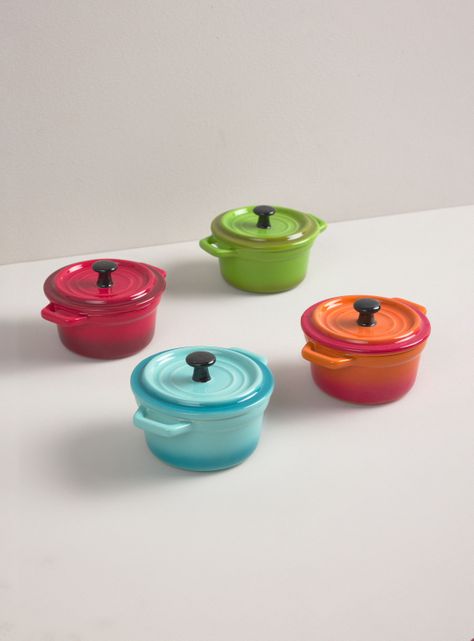 Set de 4 Ollas Cerámica 13 cm-1
