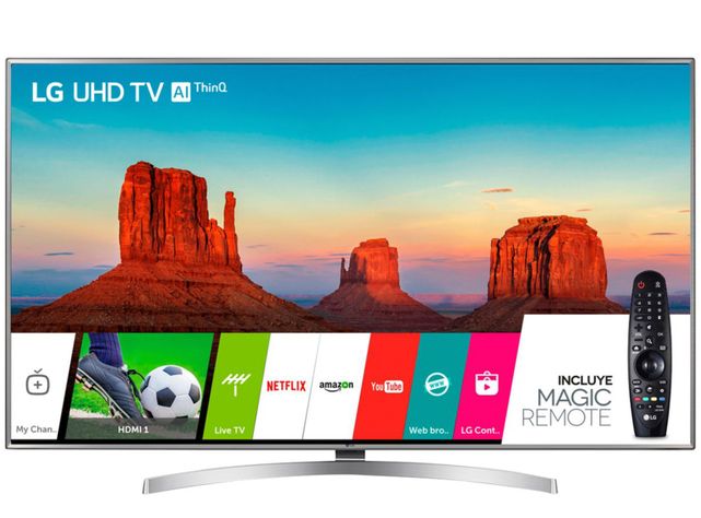 LED Smart TV LG 65" UHD 4K 65UK6550-0