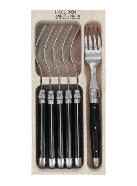 Set Tenedor Principal Negro-0