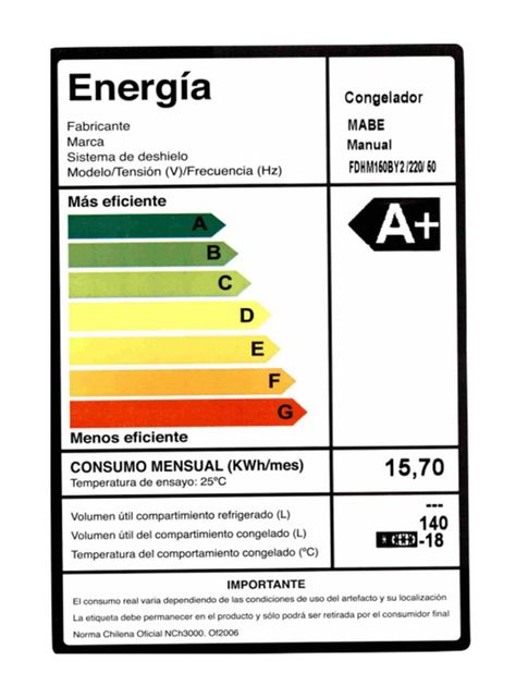 Freezer Congelador Horizontal 142 Litros Brutos FDHM150BY2 Blanco-6