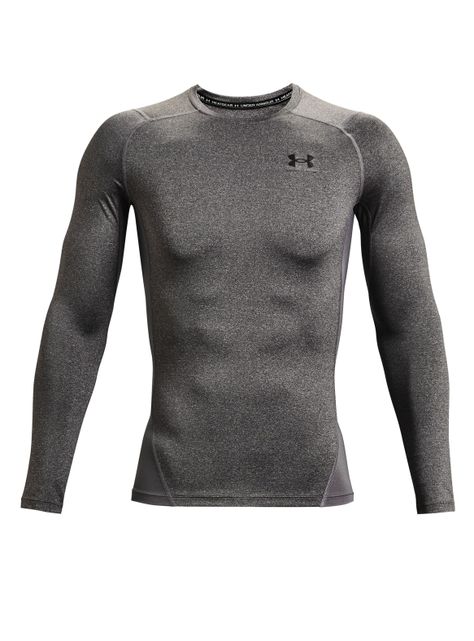 Polera Under Armour Comp Ls-Gry Hombre-1