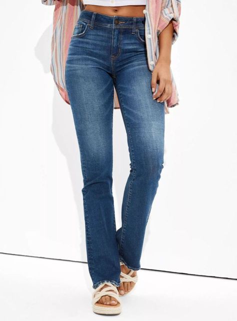 Low-Rise Kick Bootcut Jean-0