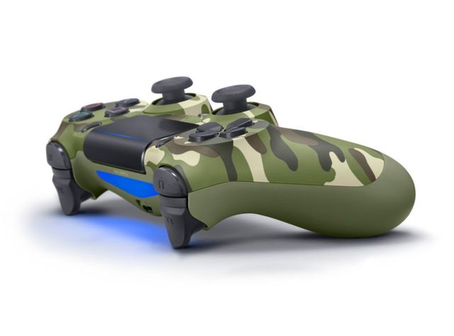 Control DualShock Verde Camuflado-2