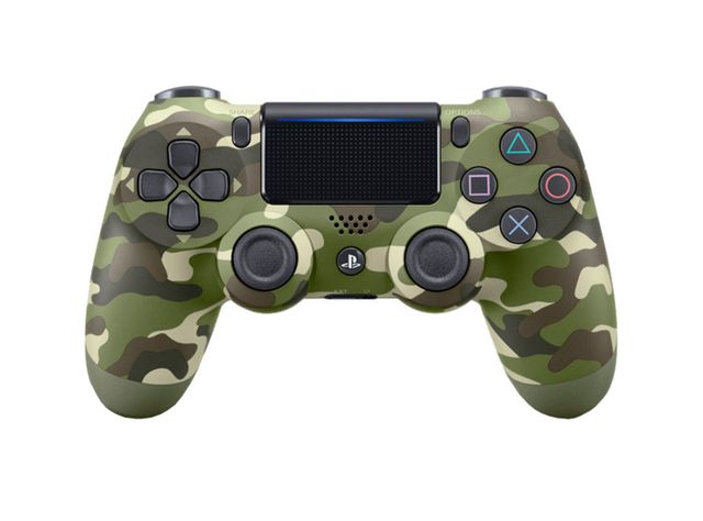 Control DualShock Verde Camuflado-0
