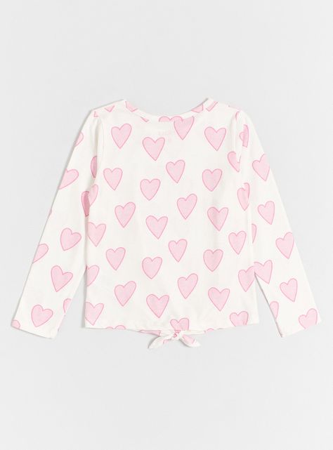 Polera Estampada Flores Nudo-3