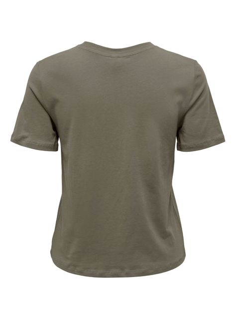 Polera Manga Corta Chocolate-1
