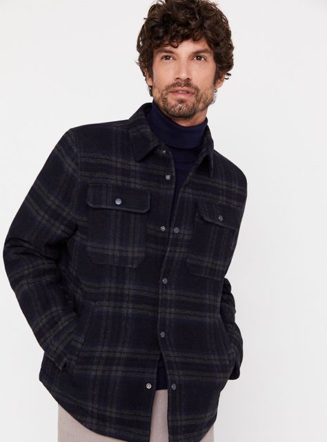 Sobrecamisa Estilo Escocés-0